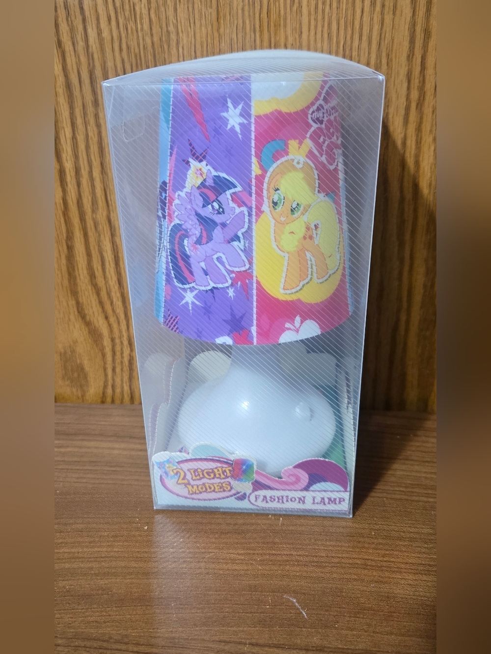 My Little Pony Pink Purple & Yellow Kids Night Light Lamp